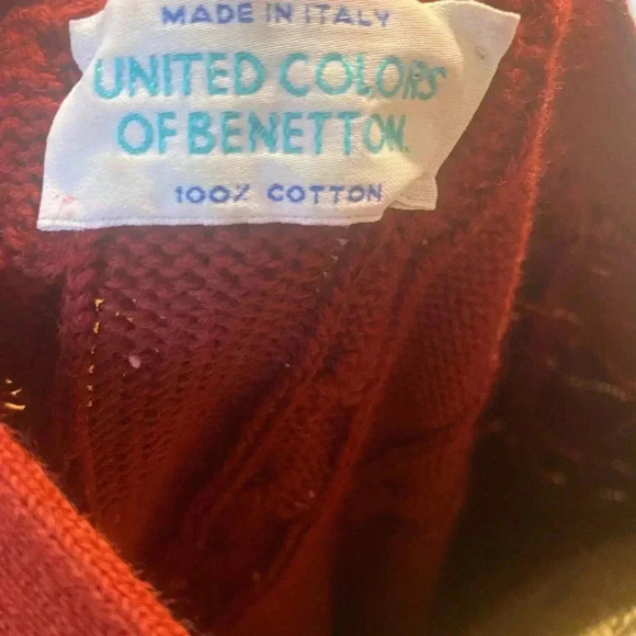 United Colors of Benetton Cable Knit Cardigan - Picture 4 of 5